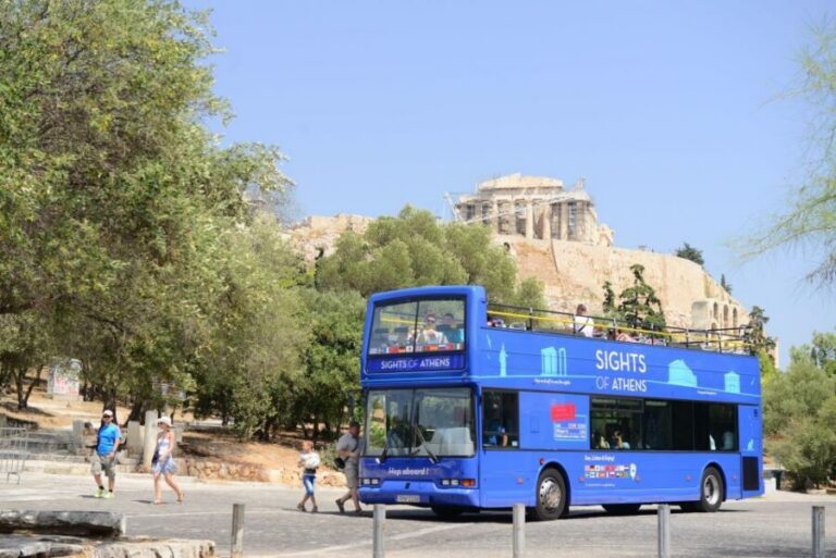 Athens: Hop-On Hop-Off Bus and Acropolis Museum Ticket - The Port of Piraeus line: yacht marina, ancient harbor vibes, and a quieter side