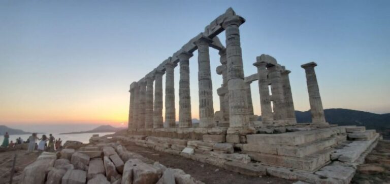 Athens: Hop-on-Hop-off Bus and Cape Sounion Sunset Tour - The hop-on hop-off blue bus: using 48 hours without wasting time