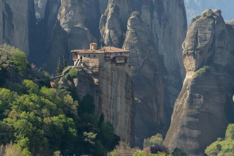 Athens: Meteora Monasteries Day Trip with Caves and Lunch - Hermit Caves: the secret stop that changes your perspective