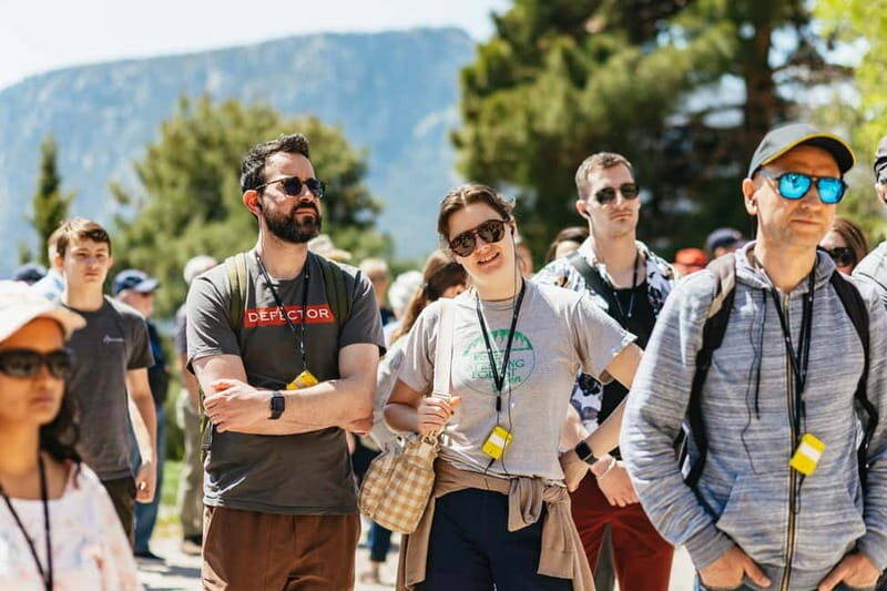 Athens: Mythology of Delphi, Museum and Arachova Guided Tour - Delphi Archaeological Site: the hilltop drama of the Oracle