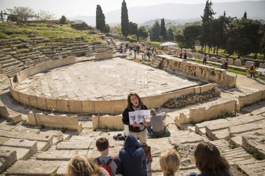 Athens: Mythology Tour for Families - Erechtheion and the sacred feel of myth landmarks