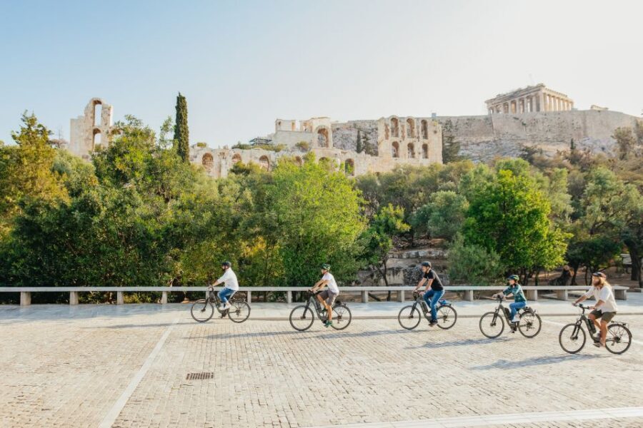Athens: Old Town Highlights Guided E-Bike Tour - Thiseio to Kerameikos: ancient layers you can actually keep up with