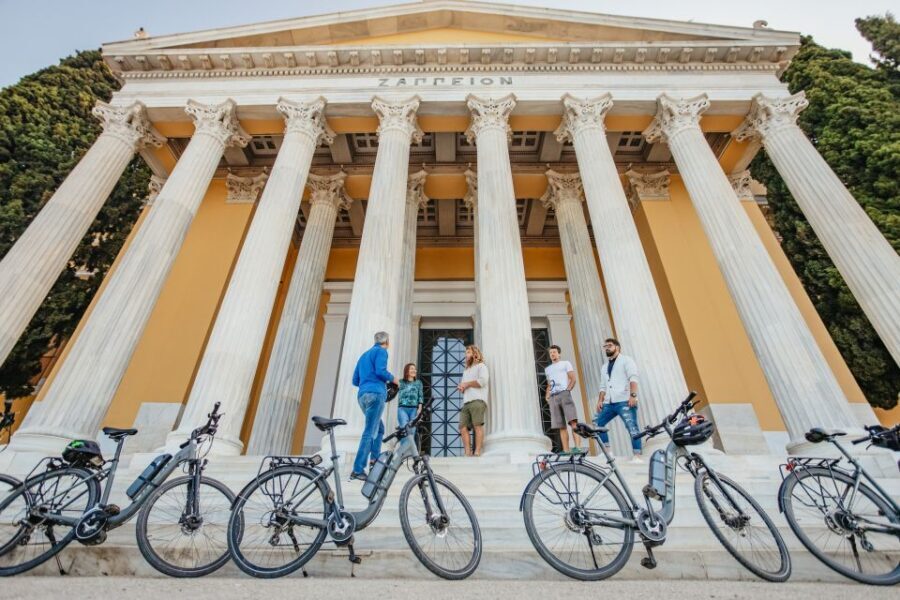 Athens: Old Town Highlights Guided E-Bike Tour - Zappeion Hall and Panathenaic Stadium: Olympics history you can see in daylight