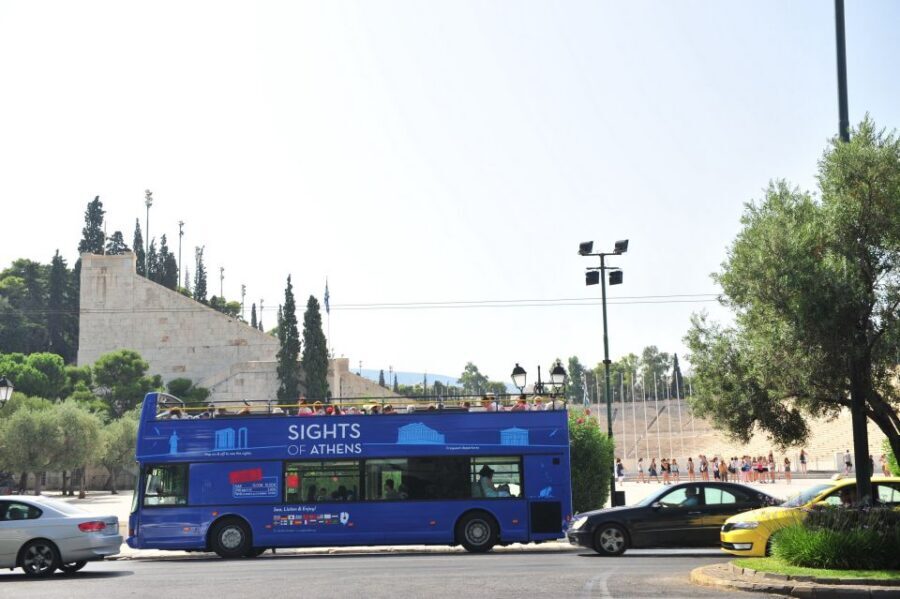 Athens, Piraeus, and Coastline: Blue Hop-On Hop-Off Bus - Four Lines, One Ticket