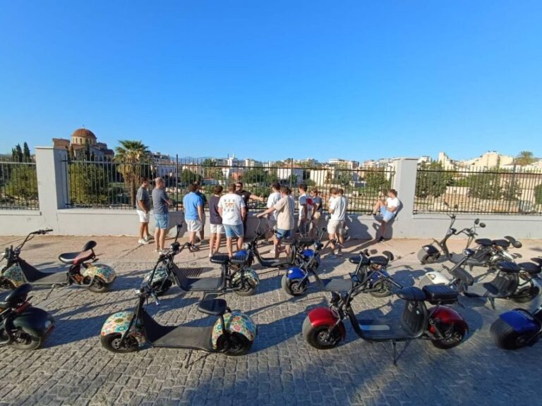 Athens: Premium Guided E-Scooter Tour in Acropolis Area - Getting Oriented in 2 Hours: Starting at Kavalloti 16