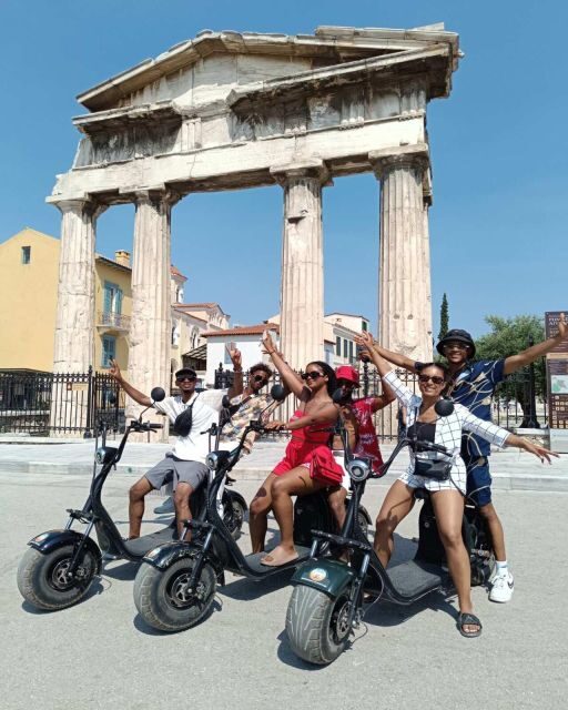 Athens: Premium Guided E-Scooter Tour in Acropolis Area - Pnyx Hill and the Birthplace of Democracy Vibe