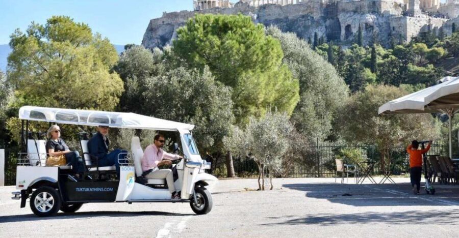 Athens: Private 3-Hour City Tour on Eco-Friendly Tuk Tuk - Ancient Olympic Stadium to Hadrian’s Arch: the highlights run without the grind