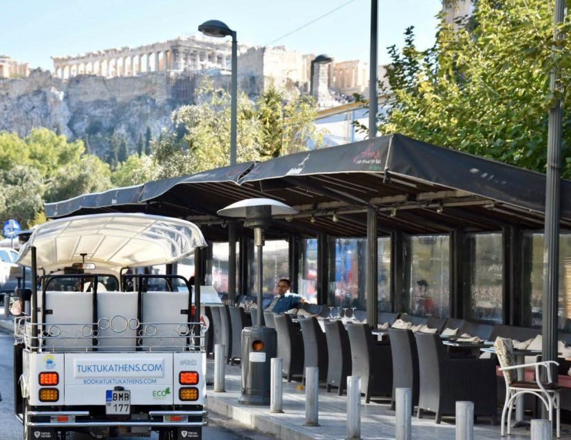 Athens: Private Evening Sightseeing Tour by Electric Tuk-Tuk - Thiseio Views of the Parthenon: A Photo Stop With Meaning
