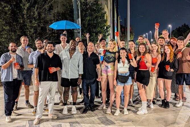 Athens Pub Crawl with 1hr Open Bar & VIP Nightclub Access - Meeting at Thiseos: start time, meeting point, and the vibe check