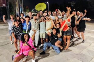 Athens Pub Crawl with 1hr Open Bar & VIP Nightclub Access - Psirri after dark (and Gazi on select nights): where the crawl puts you on the map