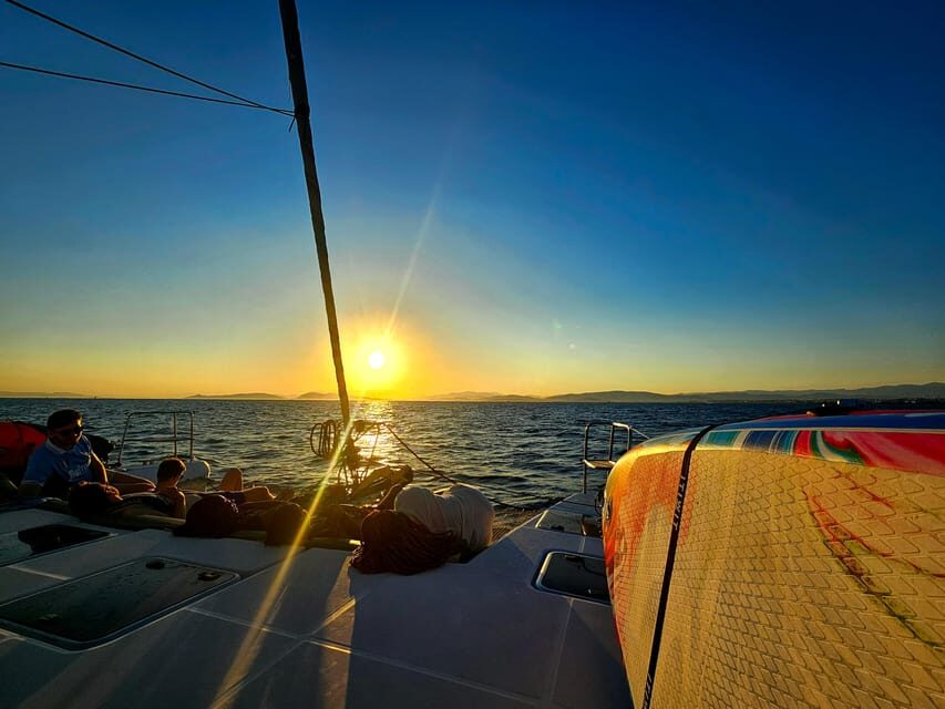 Athens: Riviera Catamaran Tour with Fresh Meal and Drinks - What to Bring (So Your Day Feels Easy)