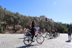 Athens: Small-Group E-Bike Tour of Historic Highlights - Meeting at Solebike and getting rolling fast