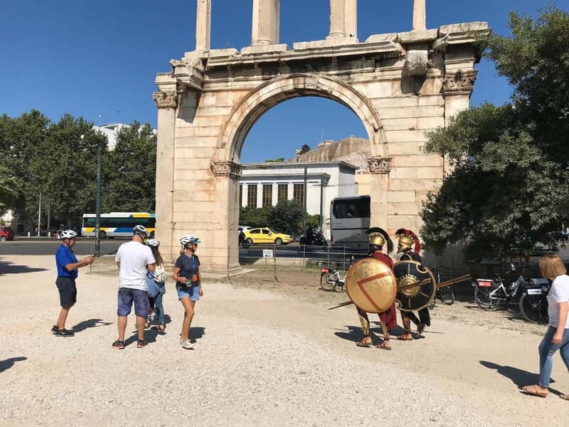 Athens: Small-Group E-Bike Tour of Historic Highlights - Hadrian’s Library and the Tower of the Winds