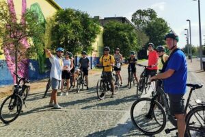 Athens Small Group Electric Bike Tour - Meeting at Athens by Bike and getting set up fast