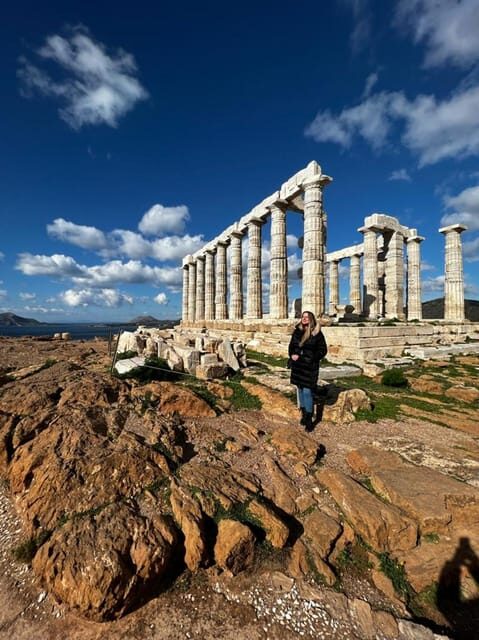 Athens: Sounio Poseidon Temple and Athenian Riviera Day Trip - Pickup and the seaside drive: Lake Vouliagmeni and Varkiza views