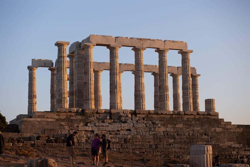 Athens: Sunset Tour to Cape Sounion & the Temple of Poseidon - Temple of Poseidon at Sunset: What Your Time on the Cliffs Really Gives You