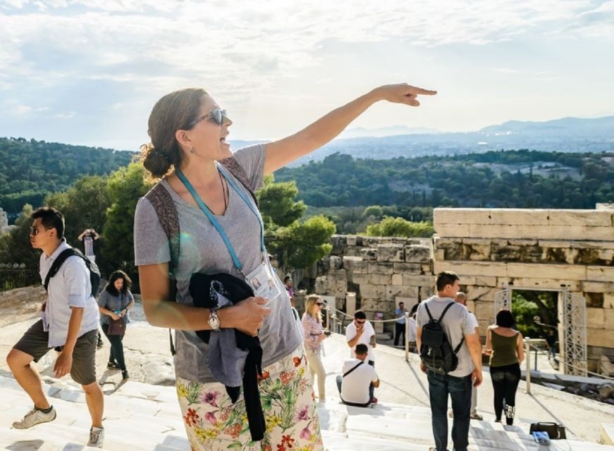 Athens: The Acropolis Walking Group Tour with a French Guide - The Parthenon area: where the story really takes shape