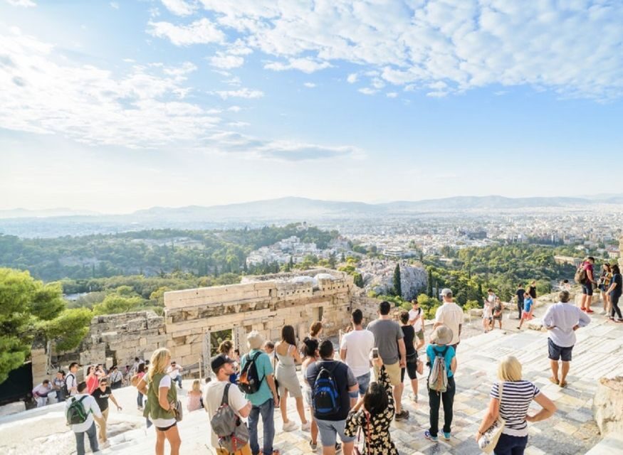 Athens: The Acropolis Walking Group Tour with a French Guide - Views over Athens: why the sunset timing is worth it