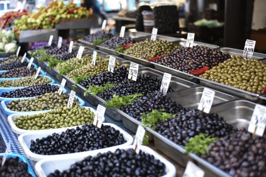 Athens: Ultimate Food Walking Tour with 15 Tastings - Lunch inside the market: a real sit-down meal, not a snack trap