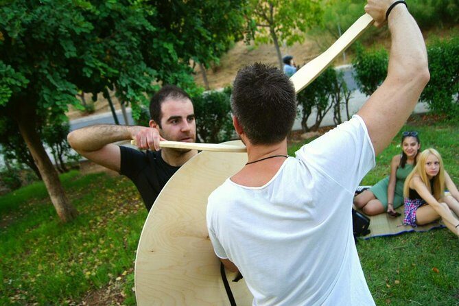Athens: Unique & Interactive Greek Small Group Warrior Experience - Warriors in the park: hoplite phalanx training near the Acropolis metro