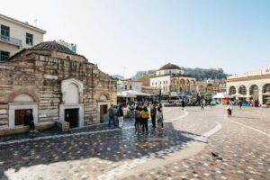 Athens: Women in Ancient Greece Guided Walking Tour - Where you start: Monastiraki Square and the Church of the Virgin Mary Pantanassa