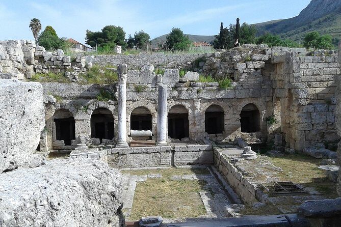 Biblical Tour Letters to The Corinthians - St Paul’s Footsteps - Church at Apostolou Pavlou and the view from Akrokorinthos