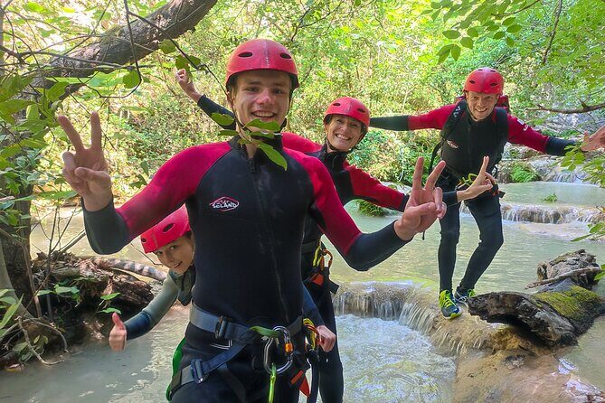 Canyoning and Zipline in Polylimnio Waterfalls - How Hard Is It Really? The Balance of Challenge and Control