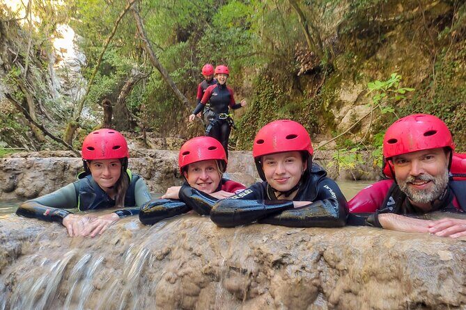 Canyoning and Zipline in Polylimnio Waterfalls - Into the Gorge: Swimming, Jumps, and Abseils You Control