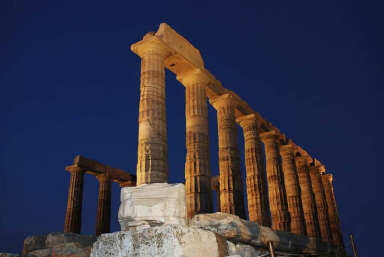 Cape Sounion with Official Guide to the Temple of Poseidon - Getting to the real star: how the Temple visit works in practice