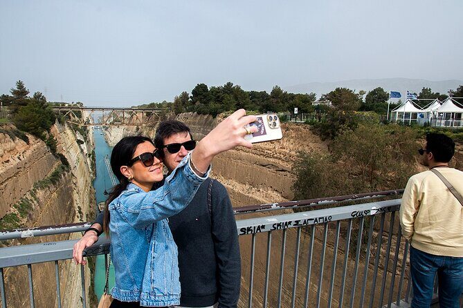 Corinth Canal, Mycenae & Nafplion Premium Tour with Expert Guide - Getting to the Corinth Canal: 25 Minutes for Sea Views and Photos