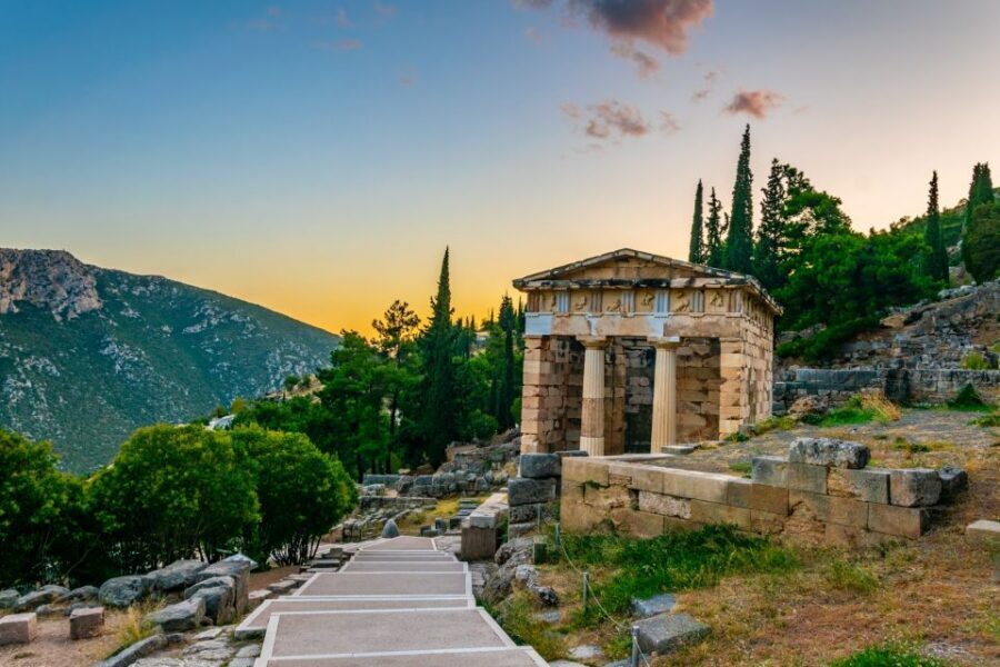 Delphi: Archaeological Site & Museum Ticket with Audio Tour - Temple of Apollo: Myth Meets Stone