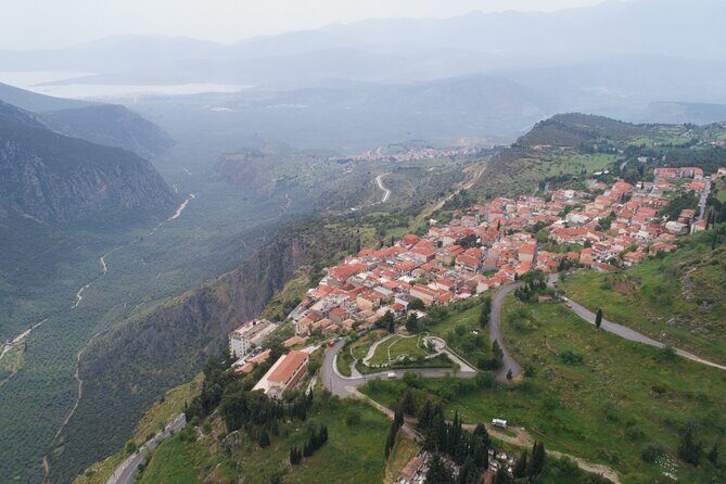 Delphi full day V.R audio guided tour with entry ticket - Delphi village time plus Arachova: where your day softens