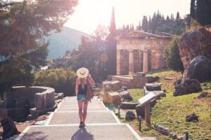 Delphi Guided Small Group Day Tour from Athens - Delphi Ancient Town: the Oracle route around Omphalos and Castalia Spring