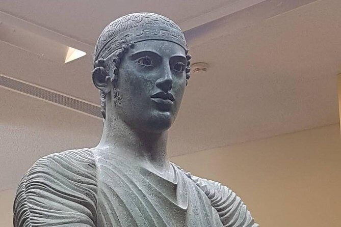 Delphi Guided Small Group Day Tour from Athens - Delphi Archaeological Museum: frieze, sphinx, and the bronze Charioteer
