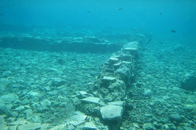 Epidavros sea kayak at the Ancient sunken city tour, small ancient theater - Why Epidaurus from the water feels different