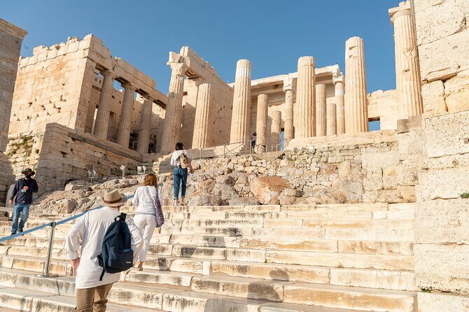 Essential Athens Highlights Plus Cape Sounion Skip-The-Line Tour - Cape Sounion drive: coastal scenery, Lake Vouliagmeni, and Poseidon
