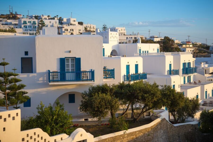 From Athens: 2-Day Santorini and Mykonos Trip - Santorini hotel transfer and free evening: sunset time is part of the deal