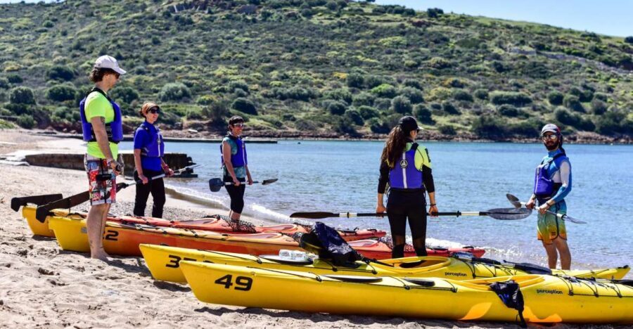 From Athens: Cape Sounion Guided Kayaking Tour with Lunch - Temple of Poseidon: what you’re really seeing from two levels