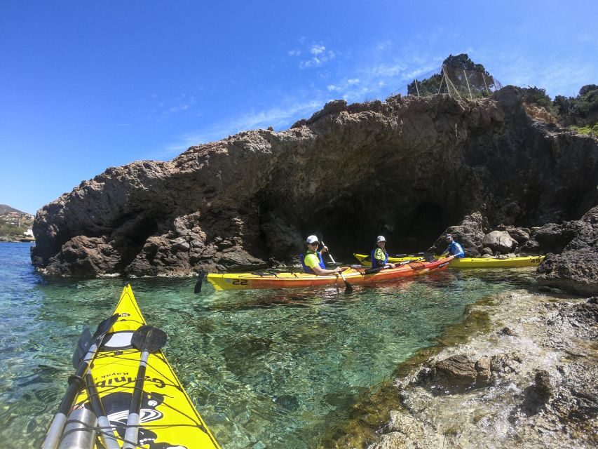 From Athens: Cape Sounion Guided Kayaking Tour with Lunch - Paddling the Athenian Riviera: cliffs, caves, and the wind factor