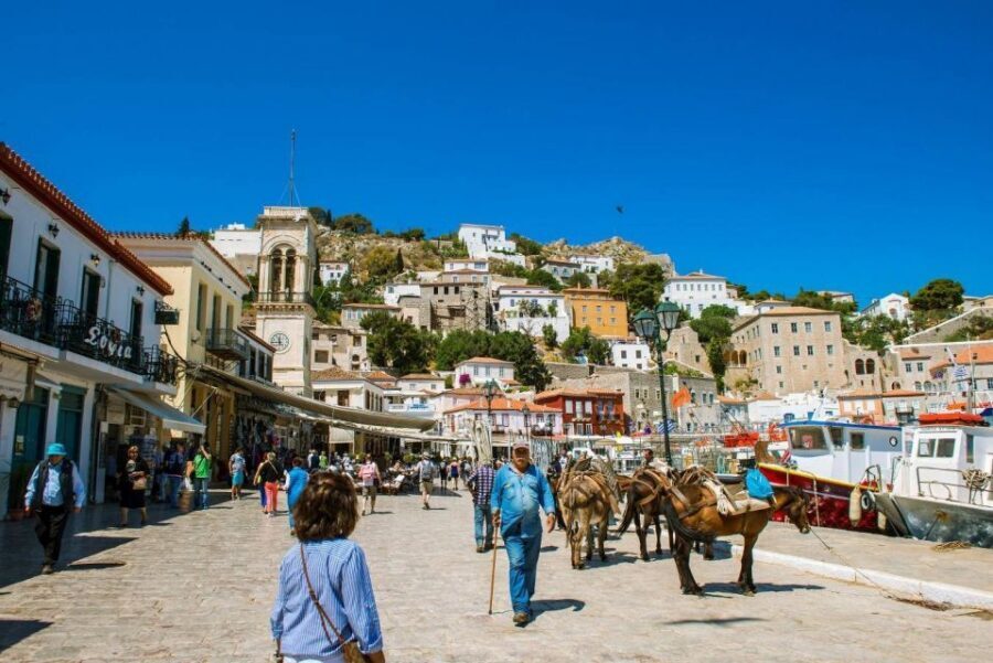 From Athens: Day Cruise to Hydra, Poros & Aegina with Lunch - From Marina Kalitheas to the Saronic Gulf: the cruise rhythm