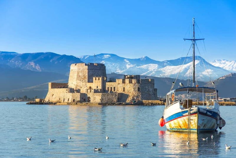 From Athens: Explore Ancient Corinth & Charming Nafplion - Museum time and headsets: easier listening in busy ruins
