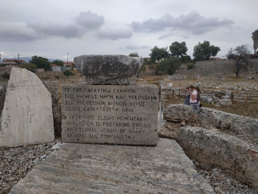 From Athens: Half-Day Biblical Corinth Tour - Temple of Apollo: where you can connect myth, art, and daily life