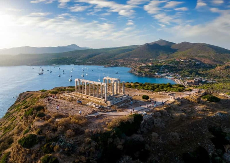 From Athens: Lake Vouliagmeni Spa & Temple of Poseidon Tour - Cape Sounion and the Temple of Poseidon: Views You Feel Immediately