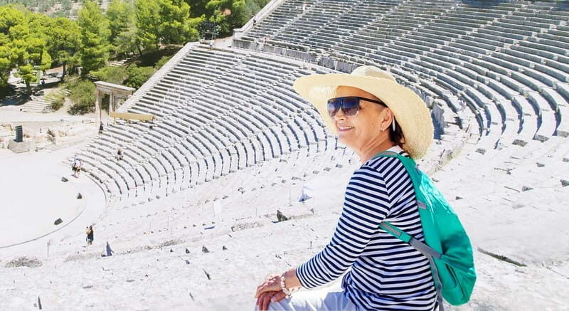 From Athens: Mycenae, Epidaurus & Nafplio Full Day Trip - Isthmus of Corinth photo stop: the quick view that sets the mood