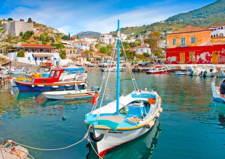 From Athens: Saronic Islands Full-Day Cruise with VIP Seats - Aegina for two hours: pistachios, Afea temple, and time to swim