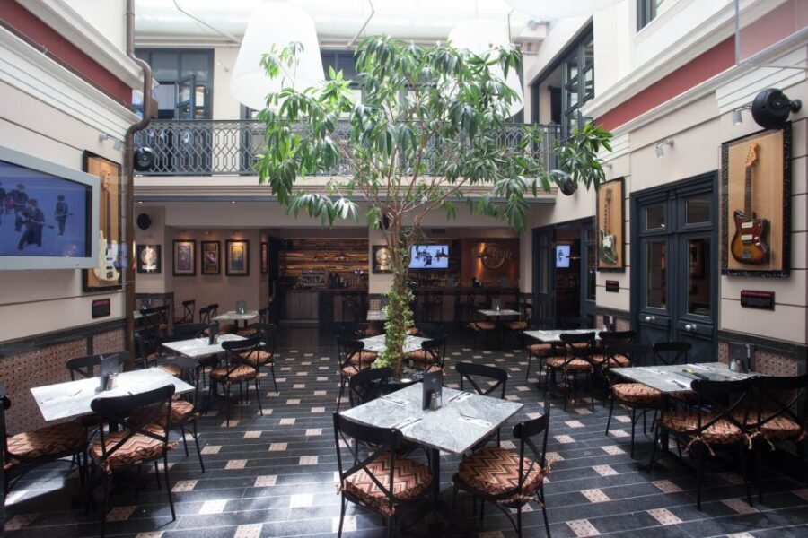 Hard Rock Cafe Athens with Set Menu for Lunch or Dinner - Dietary needs: gluten-free bun swaps need planning
