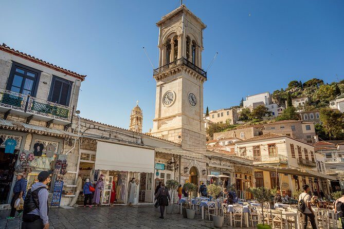 Hydra, Poros and Egina Day Cruise from Athens with Optional VIP Upgrade - Lunch onboard and the folklore show: where the value shows up