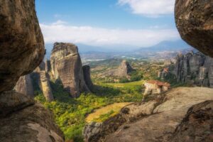 Kalabaka: Meteora Monasteries Minibus Tour with Photo Stops - St. Antonios: where the early hermits began