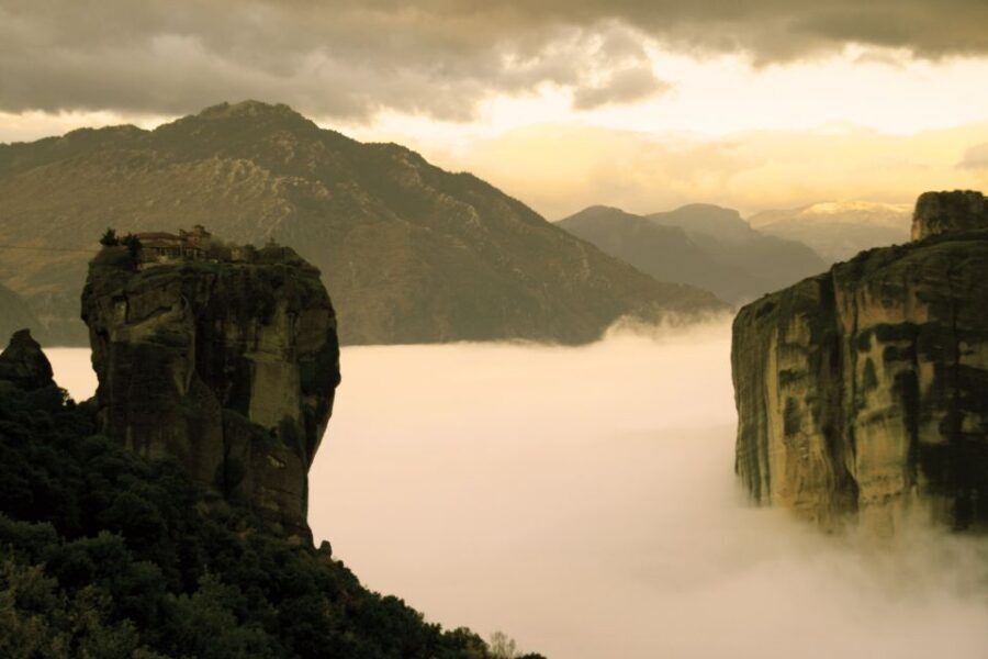 Kalabaka: Meteora Monasteries Minibus Tour with Photo Stops - Cave of St. George the Mandilas: a more intimate kind of stop