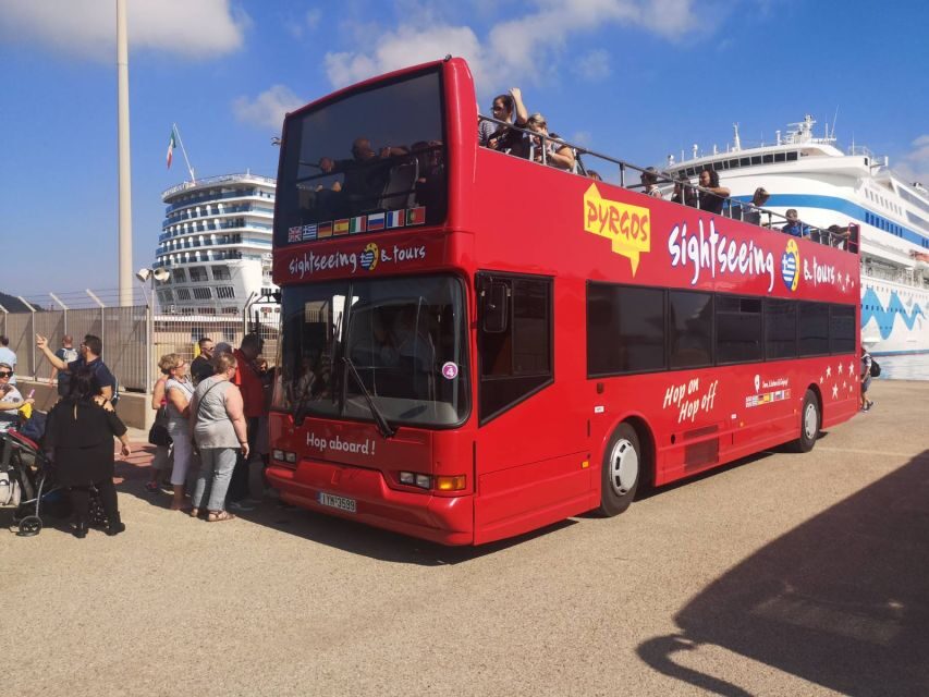 Katakolo: Pyrgos and Katakolo Hop-on Hop-off Bus Tour - Katakolo Seaside First: Cafes, Shops, and an Easy Start